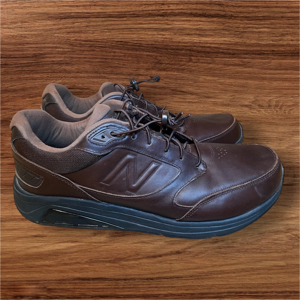 New Balance 928v2 Walking Shoes Men's Size 12.5 Brown Leather